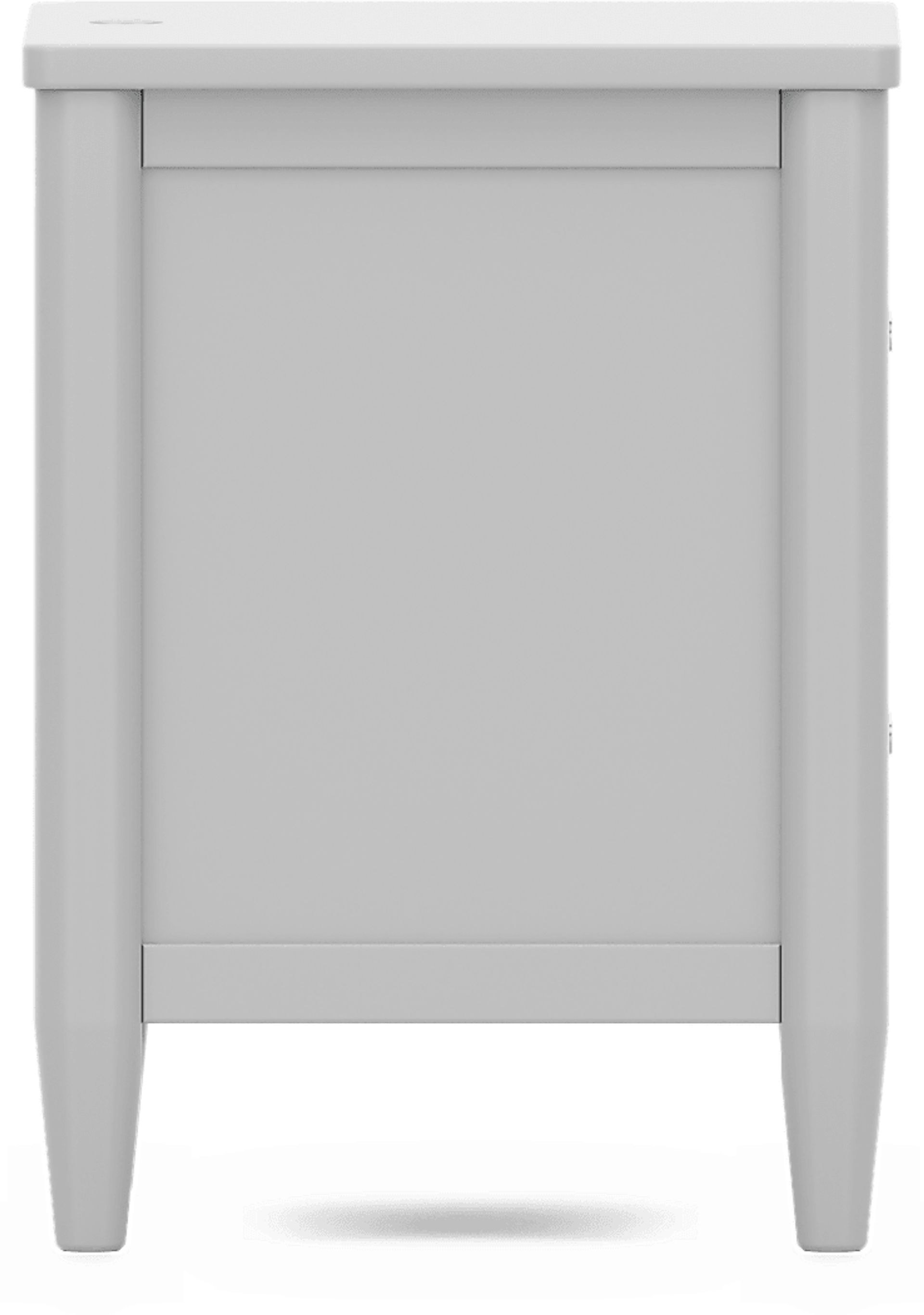 Kids Modern Colors Light Gray Nightstand - Image 5