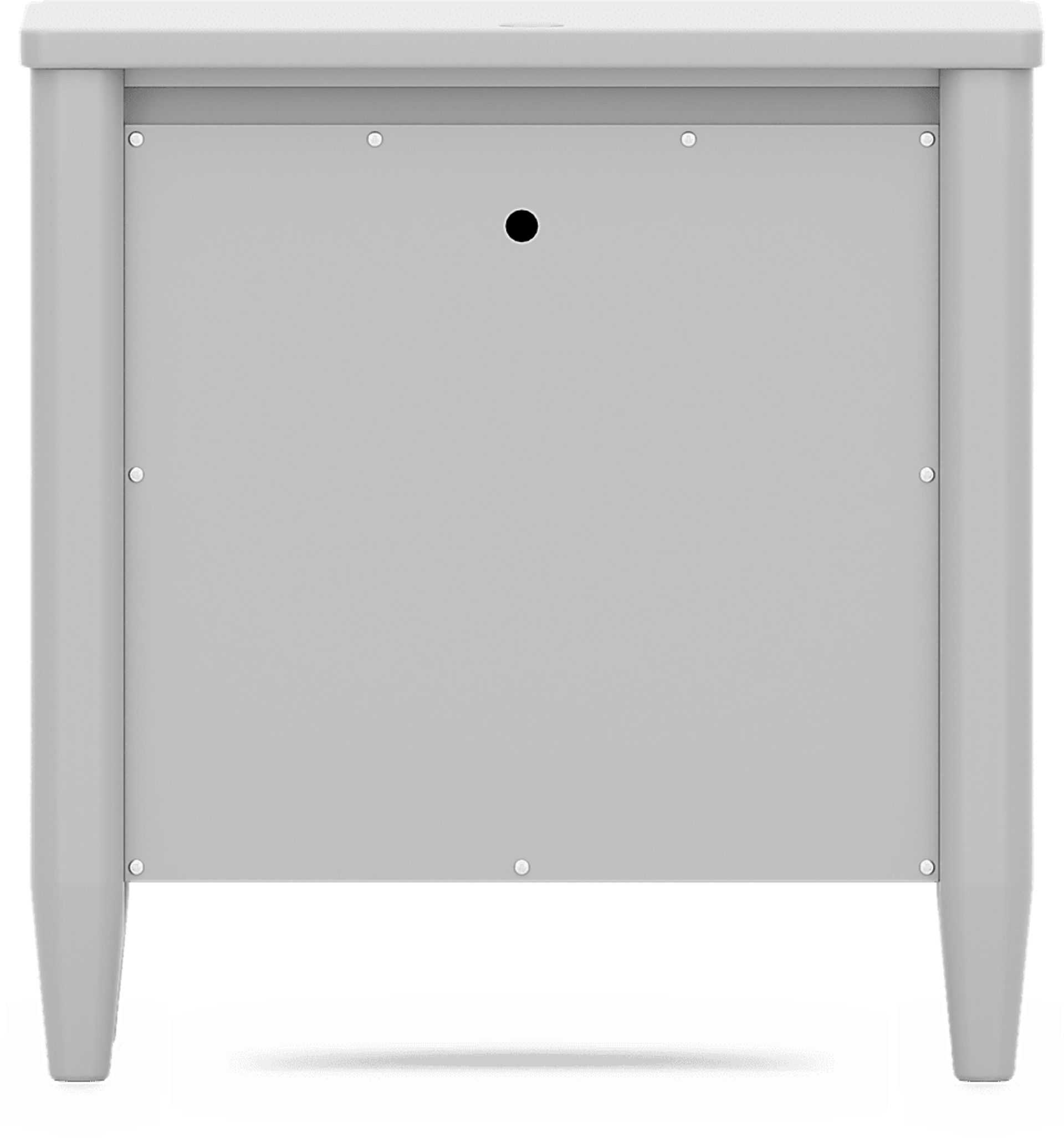 Kids Modern Colors Light Gray Nightstand - Image 6