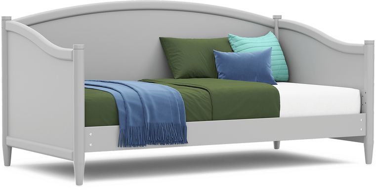 Kids Modern Colors Light Gray Twin Daybed