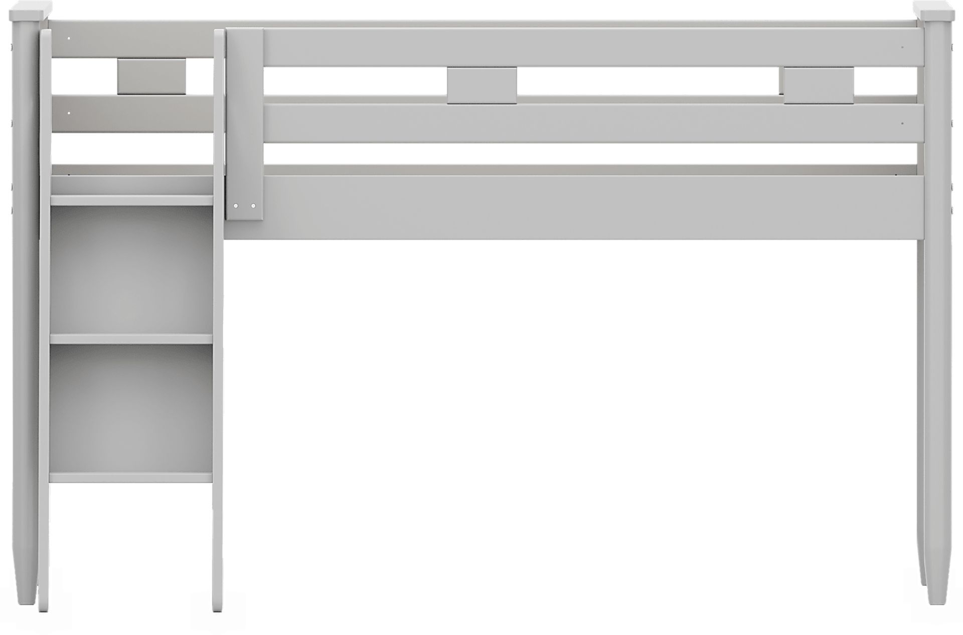 Kids Modern Colors Light Gray Twin Loft - Image 5