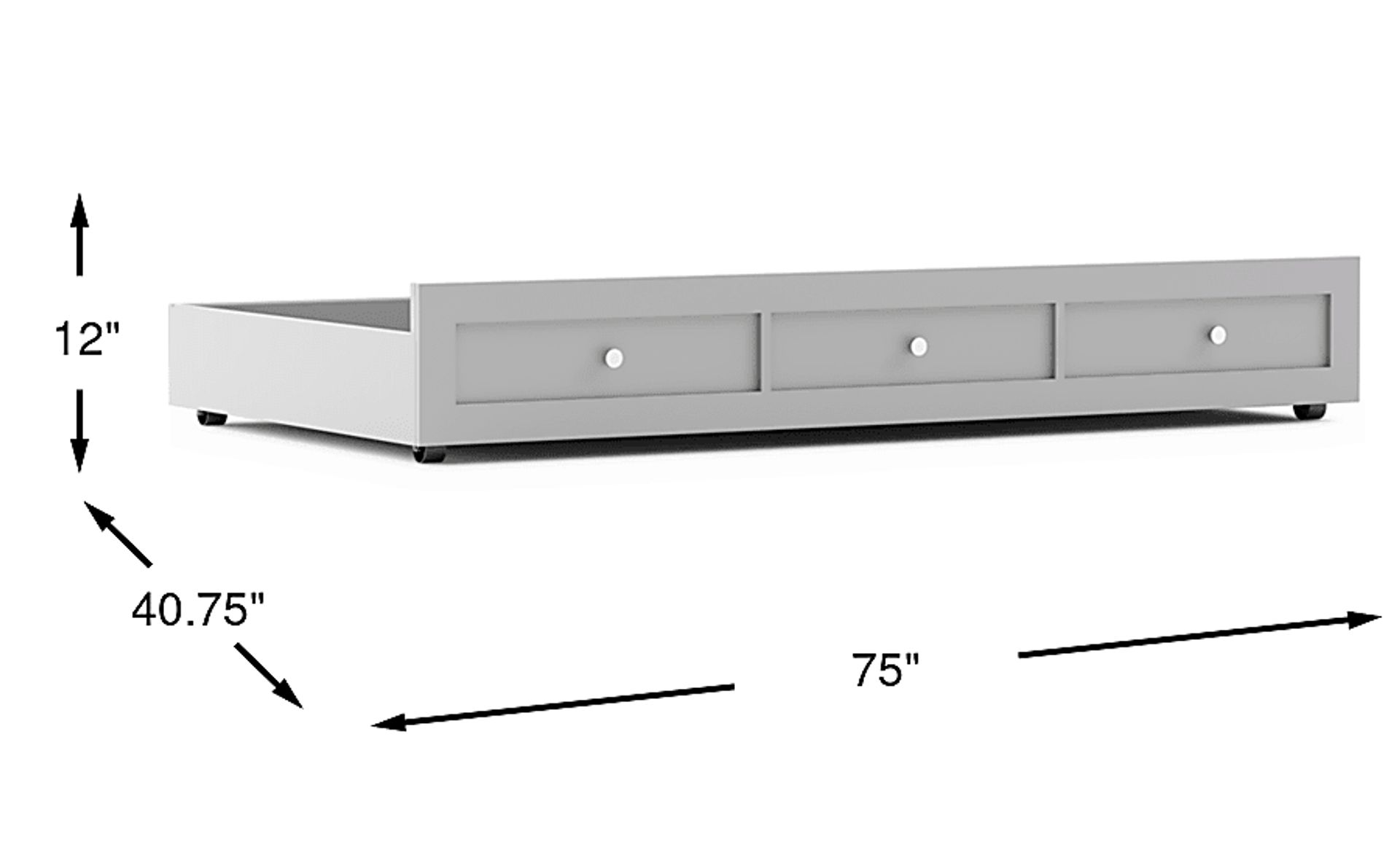 Dimension Image. Please refer to the Dimension Tab on this page for dimension details.