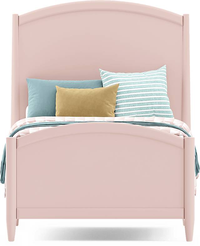 Kids Modern Colors Pink Twin XL Panel Bed - Thumbnail - Image 4