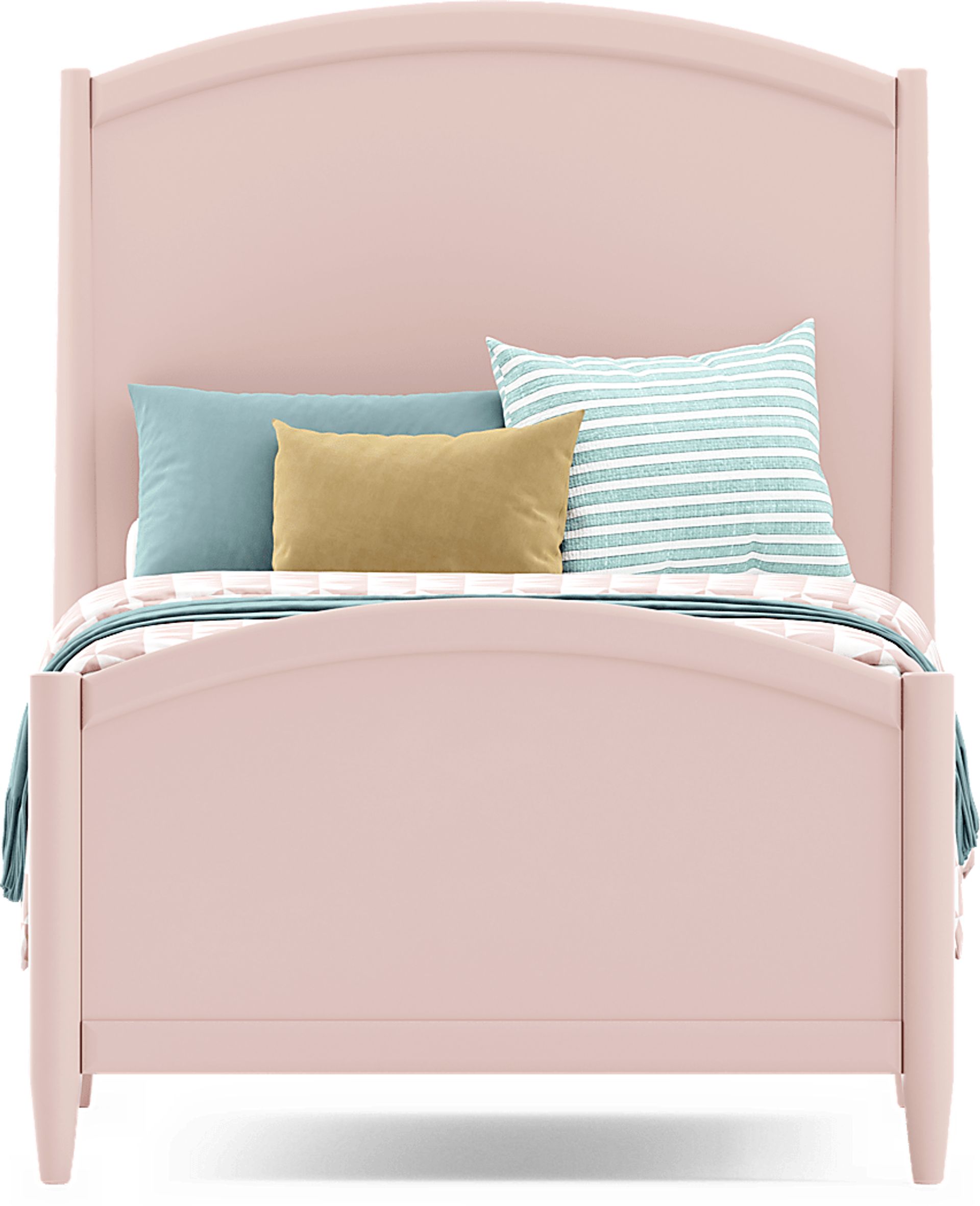 Kids Modern Colors Pink Twin XL Panel Bedroom - Image 4