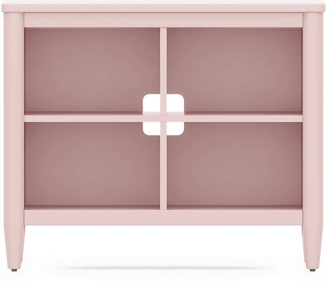Kids Modern Colors Pink 37" Bookcase - Thumbnail - Image 1