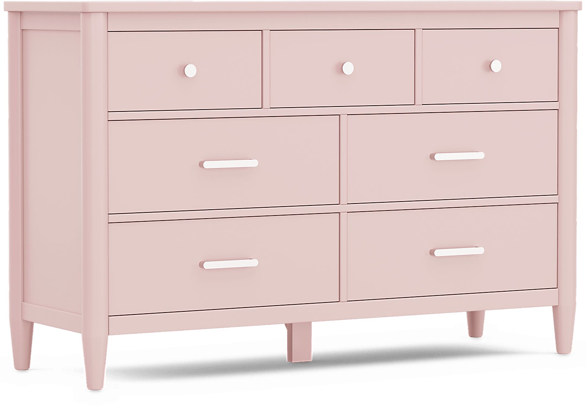 Kids Modern Colors Pink Full Panel Bedroom - Image 5