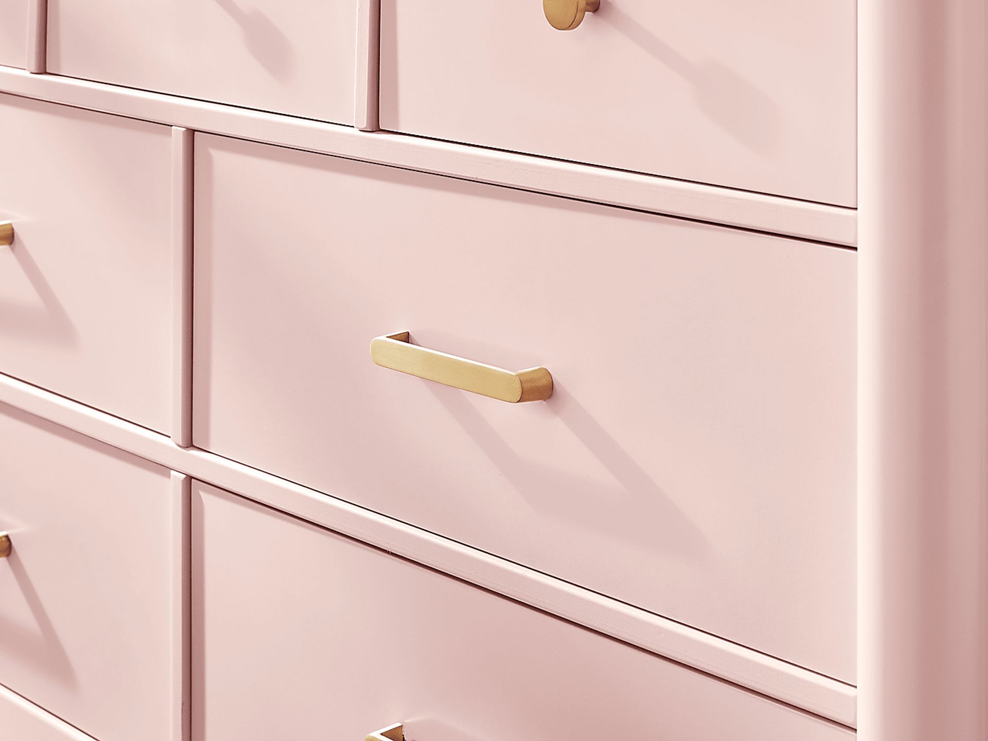 Kids Modern Colors Pink Full Panel Bedroom - Image 6