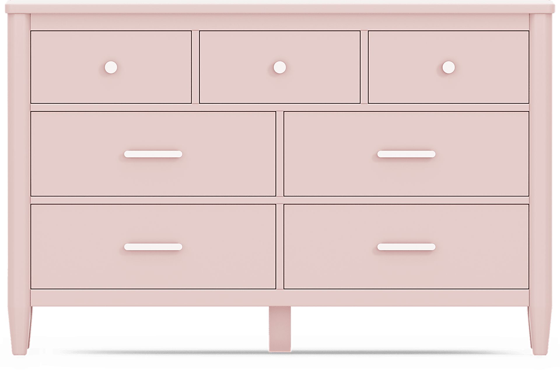 Kids Modern Colors Pink Full Panel Bedroom - Image 4