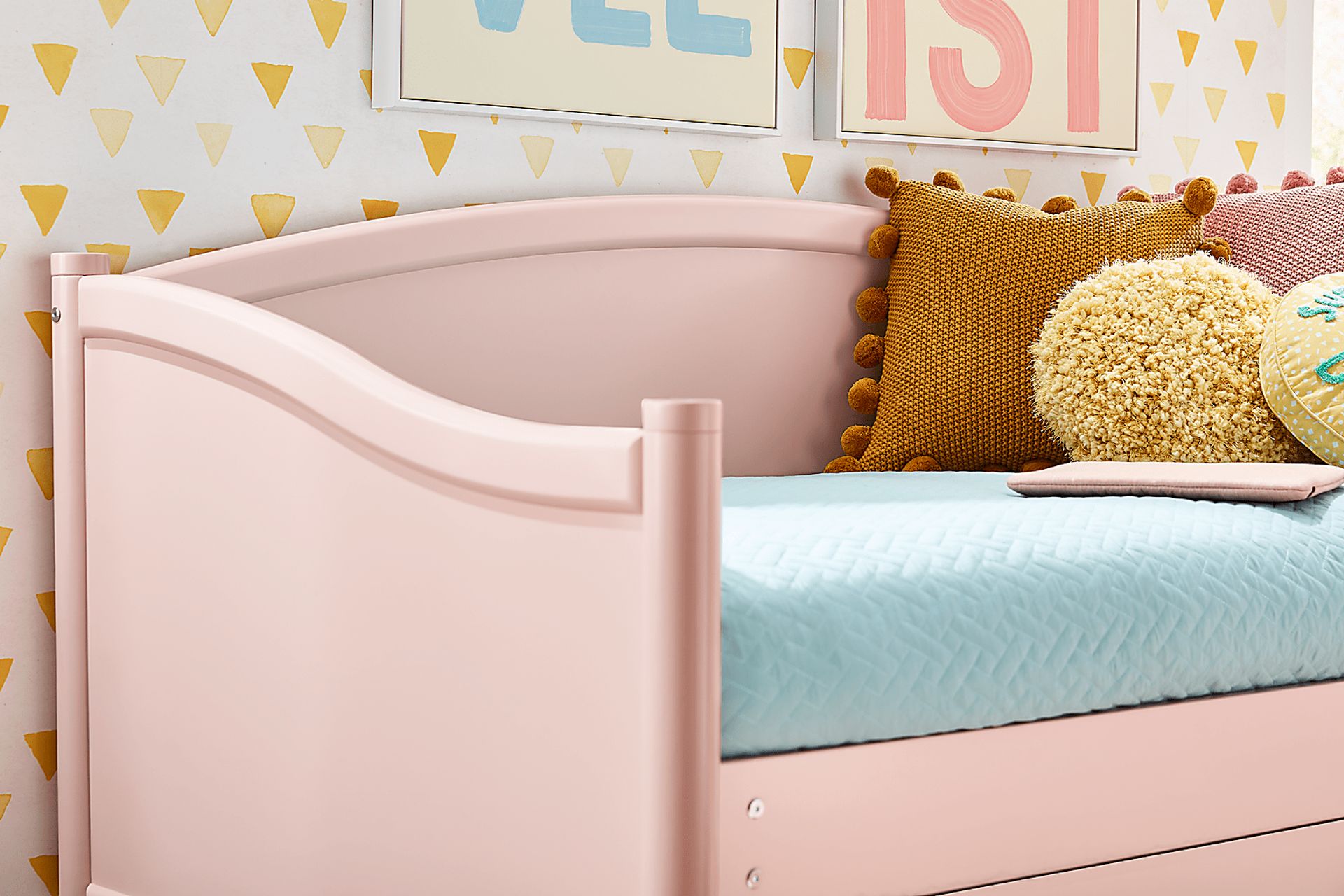 Kids Modern Colors Pink Full Daybed - Image 9