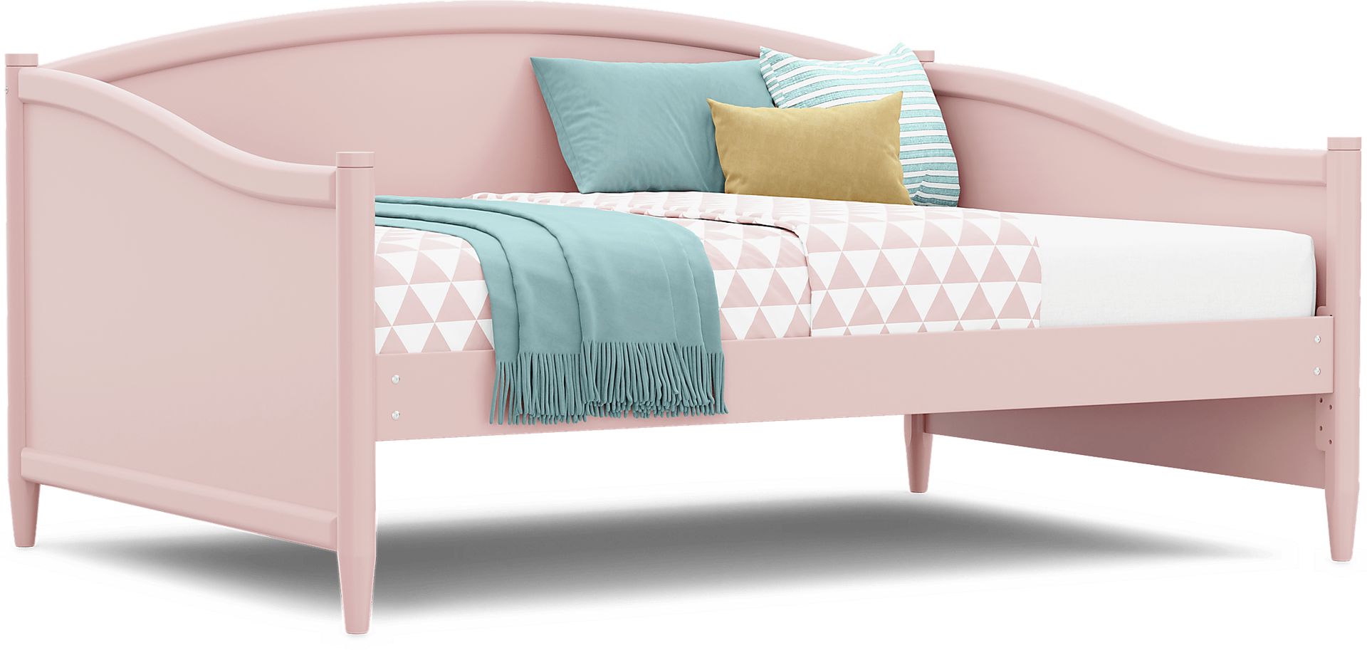 Kids Modern Colors Pink Full Daybed - Image 3