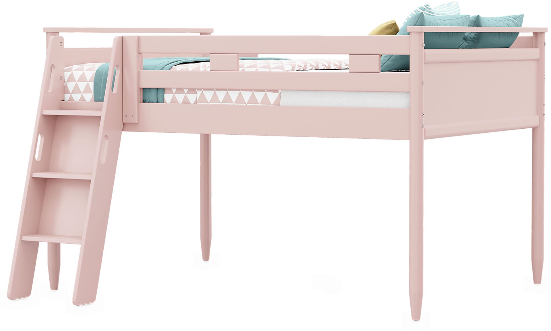 Kids Modern Colors Pink Full Loft - Image 2
