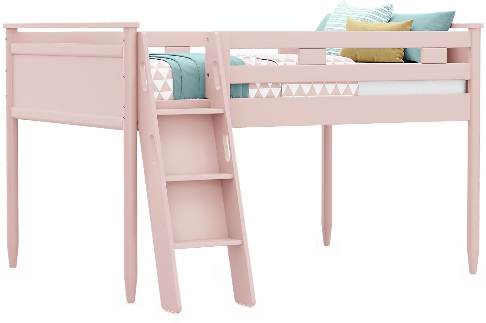 Kids Modern Colors Pink Full Loft