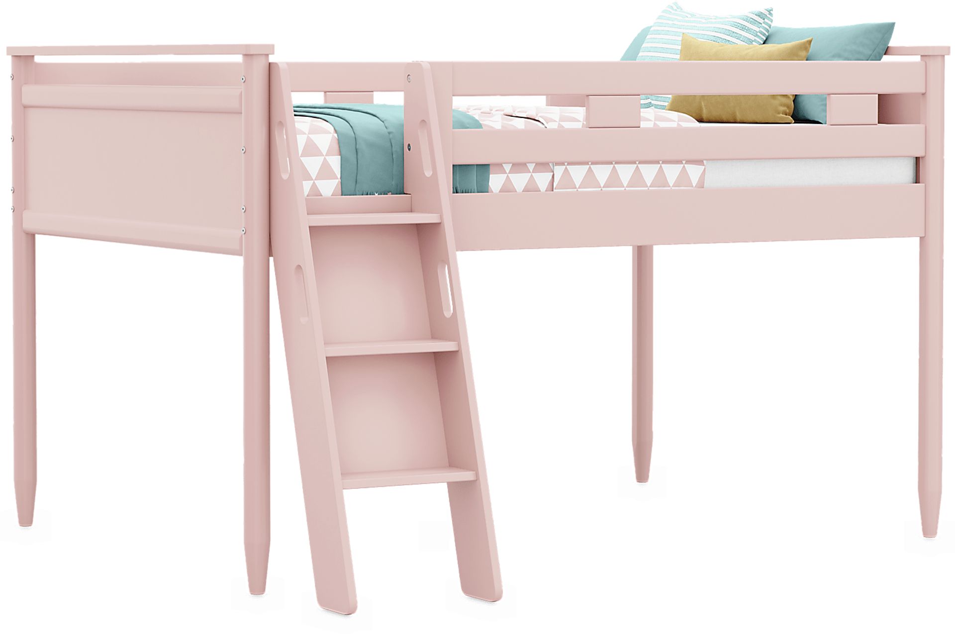 Kids Modern Colors Pink Full Loft - Image 1