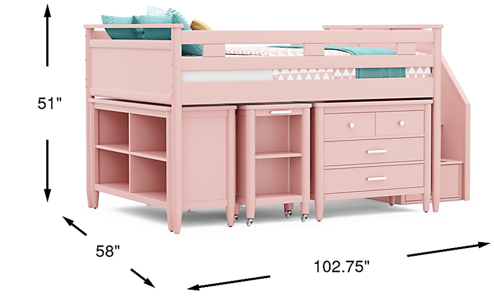 Dimension Image. Please refer to the Dimension Tab on this page for dimension details.