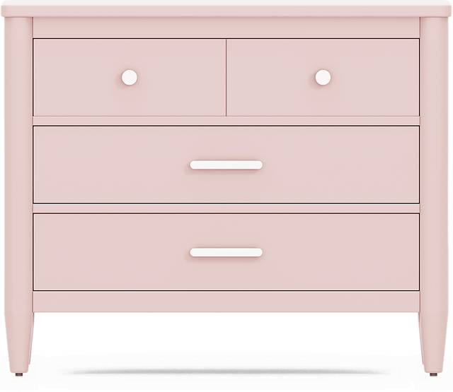 Kids Modern Colors Pink Loft Chest - Thumbnail - Image 1