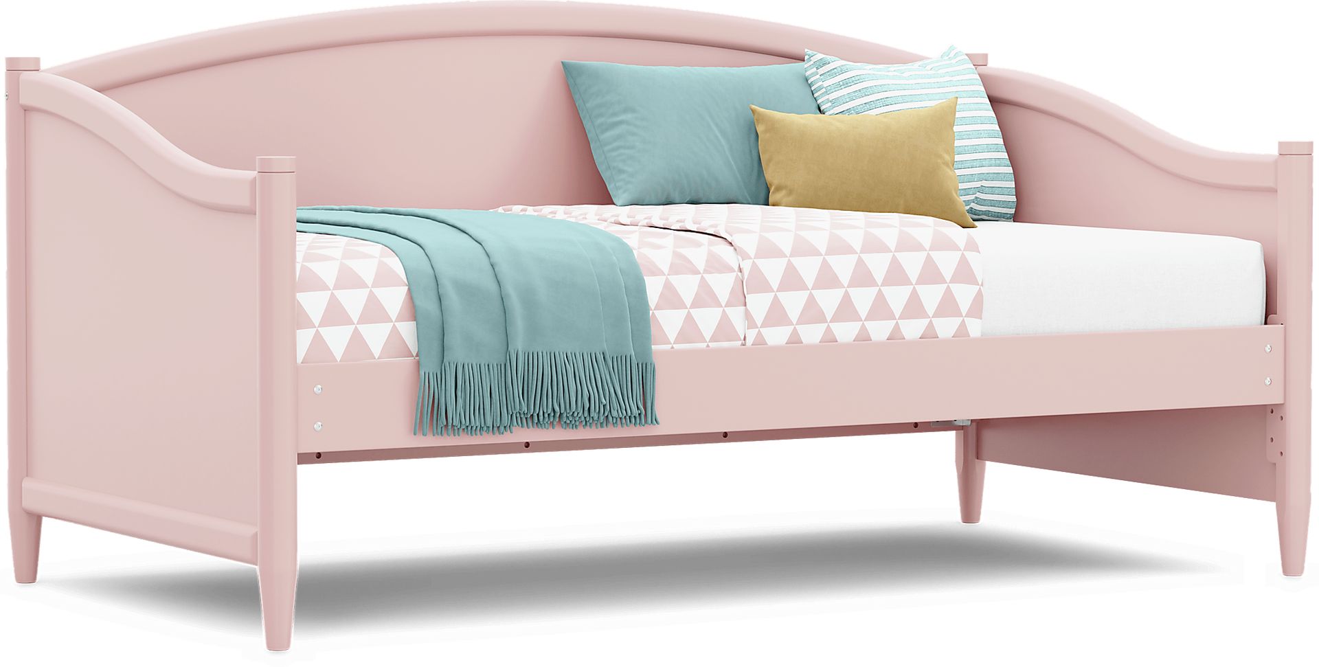 Kids Modern Colors Pink Twin Daybed - Image 3