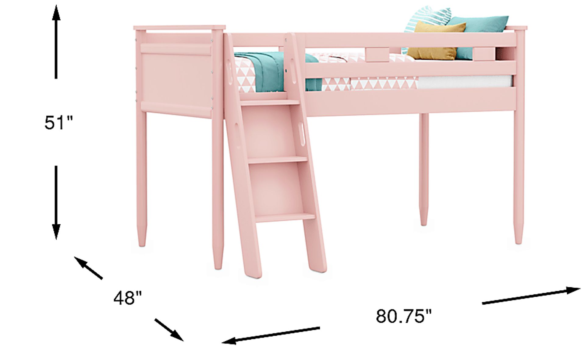 Dimension Image. Please refer to the Dimension Tab on this page for dimension details.