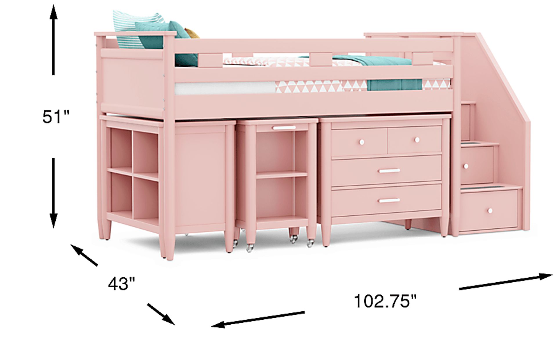 Dimension Image. Please refer to the Dimension Tab on this page for dimension details.