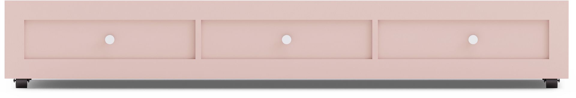 Kids Modern Colors Pink Twin Storage Trundle - Image 2