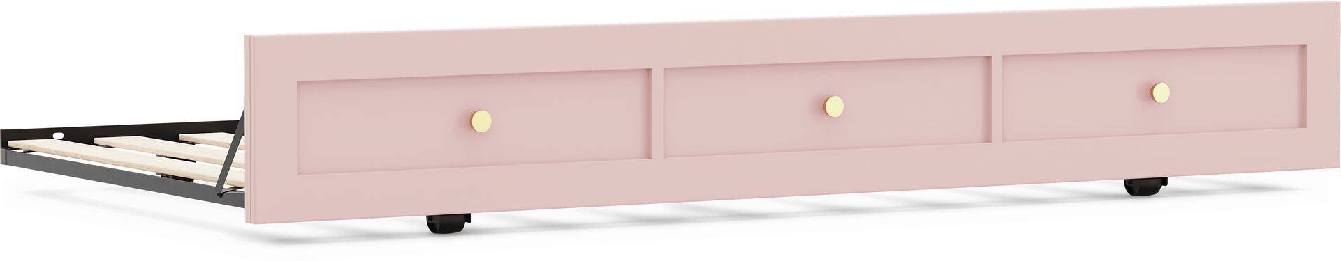 Kids Modern Colors Pink Twin Trundle - Image 2