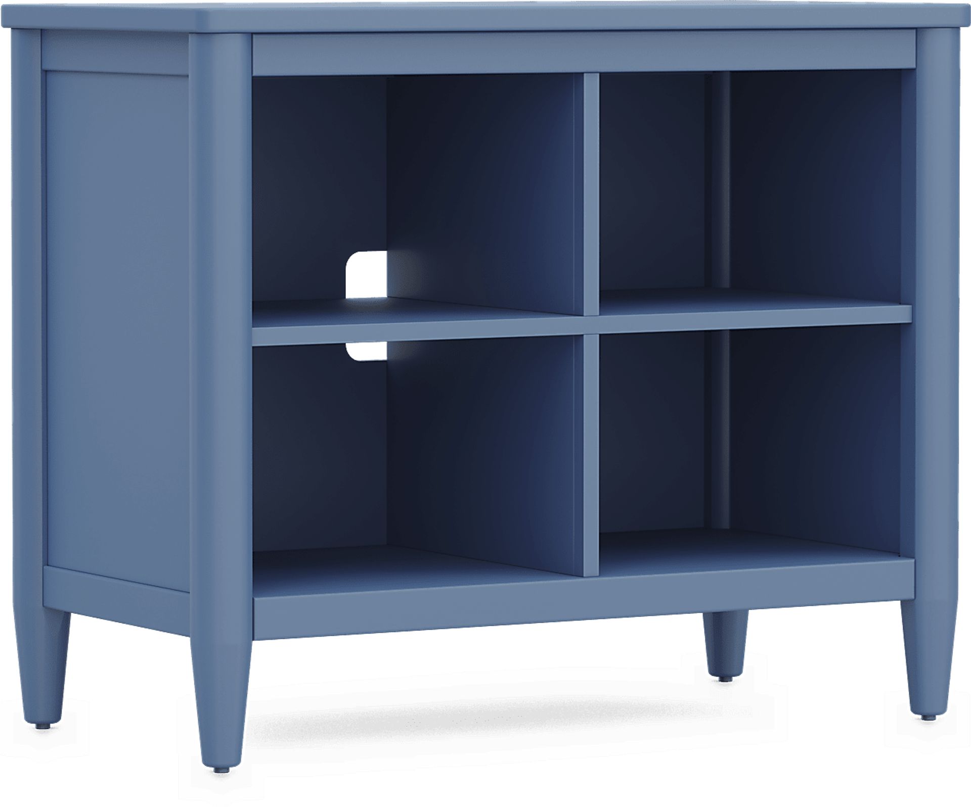 Kids Modern Colors Slate Blue 37" Bookcase - Image 2