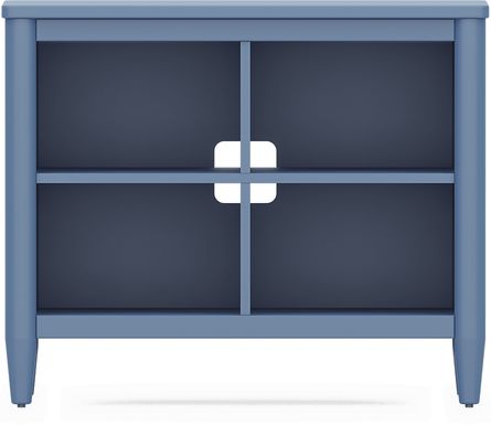 Kids Modern Colors Slate Blue 37" Bookcase