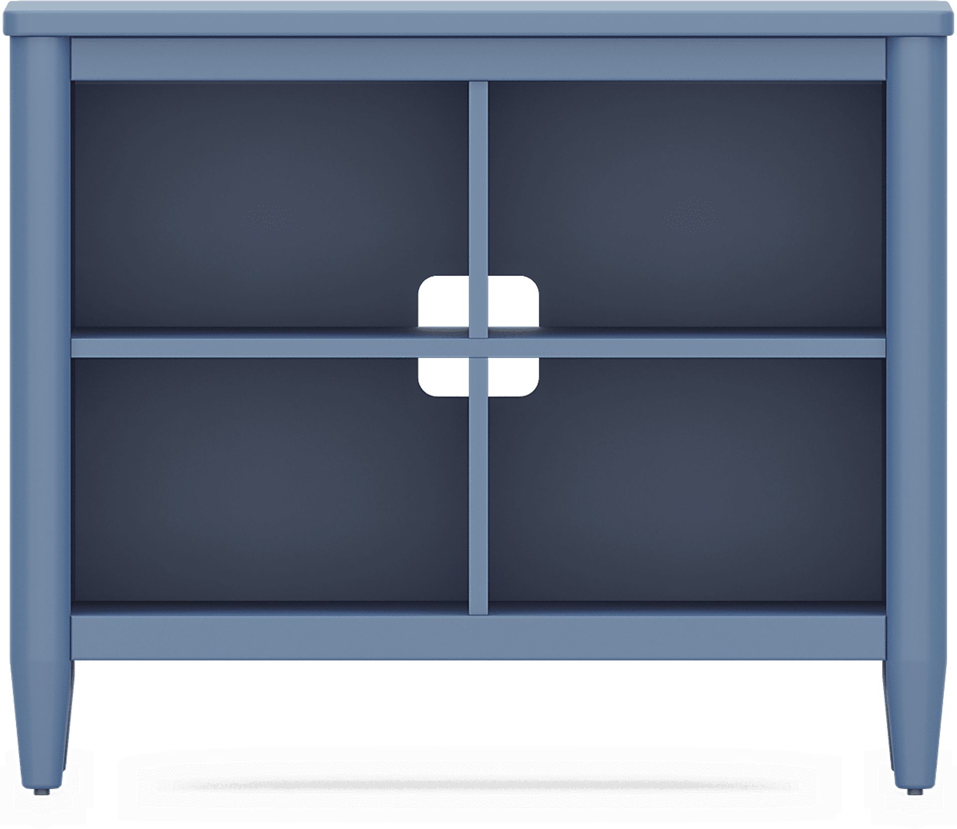 Kids Modern Colors Slate Blue 37" Bookcase - Image 1