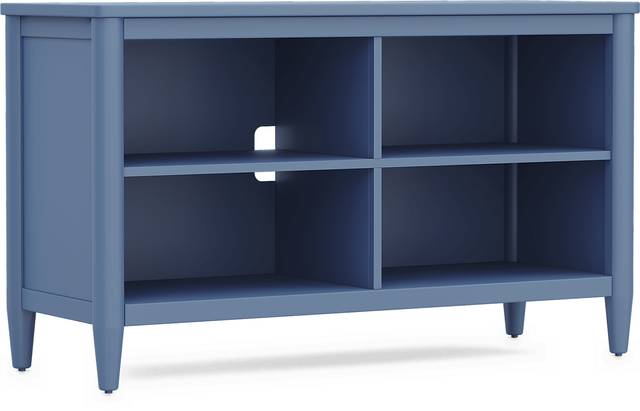Kids Modern Colors Slate Blue 52" Bookcase - Thumbnail - Image 2