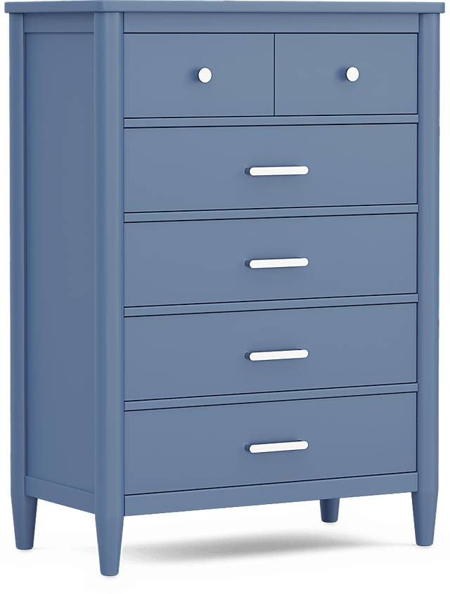 Kids Modern Colors Slate Blue Chest - Thumbnail - Image 2