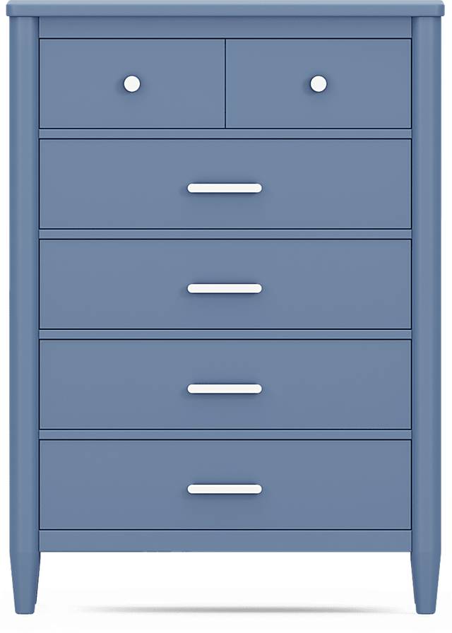Kids Modern Colors Slate Blue Chest - Thumbnail - Image 1