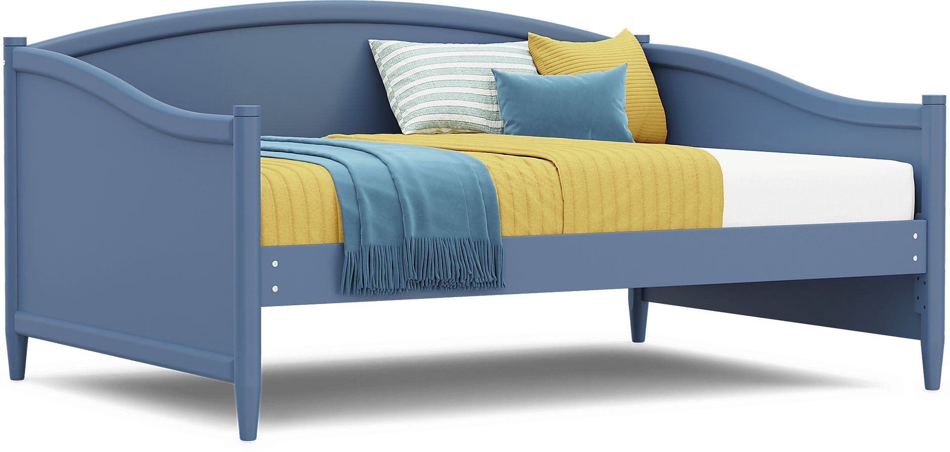 Kids Modern Colors Slate Blue Full Daybed - Image 3