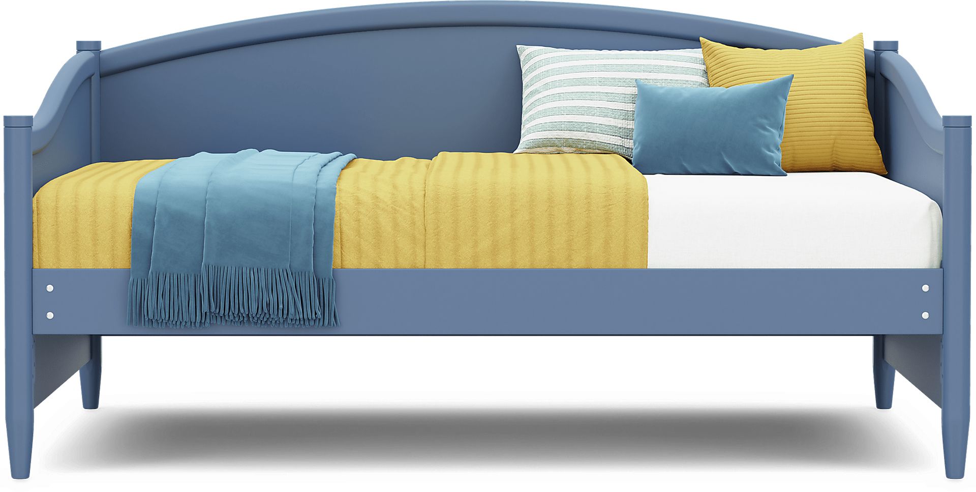 Kids Modern Colors Slate Blue Full Daybed - Image 4