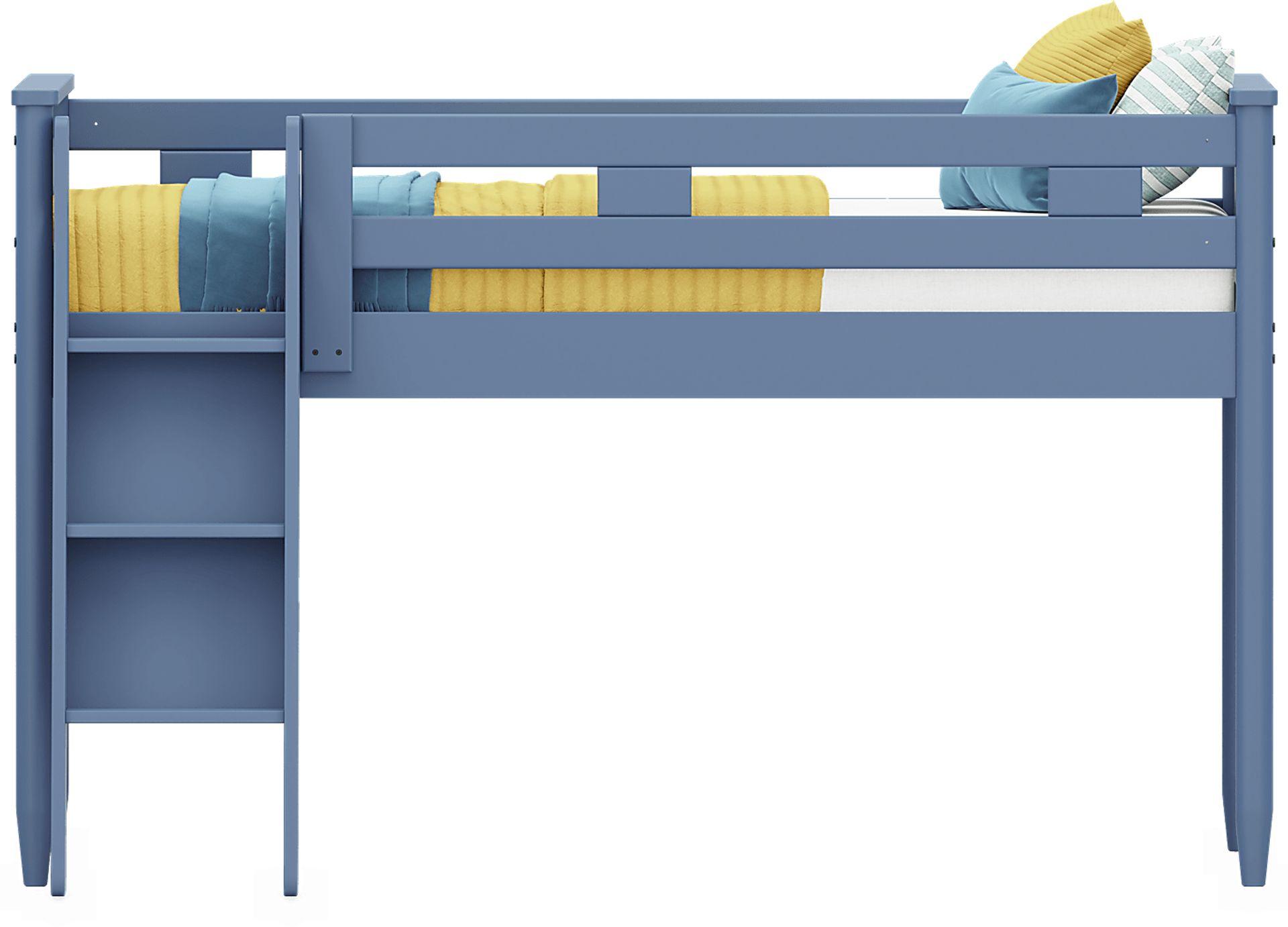 Kids Modern Colors Slate Blue Full Loft - Image 2