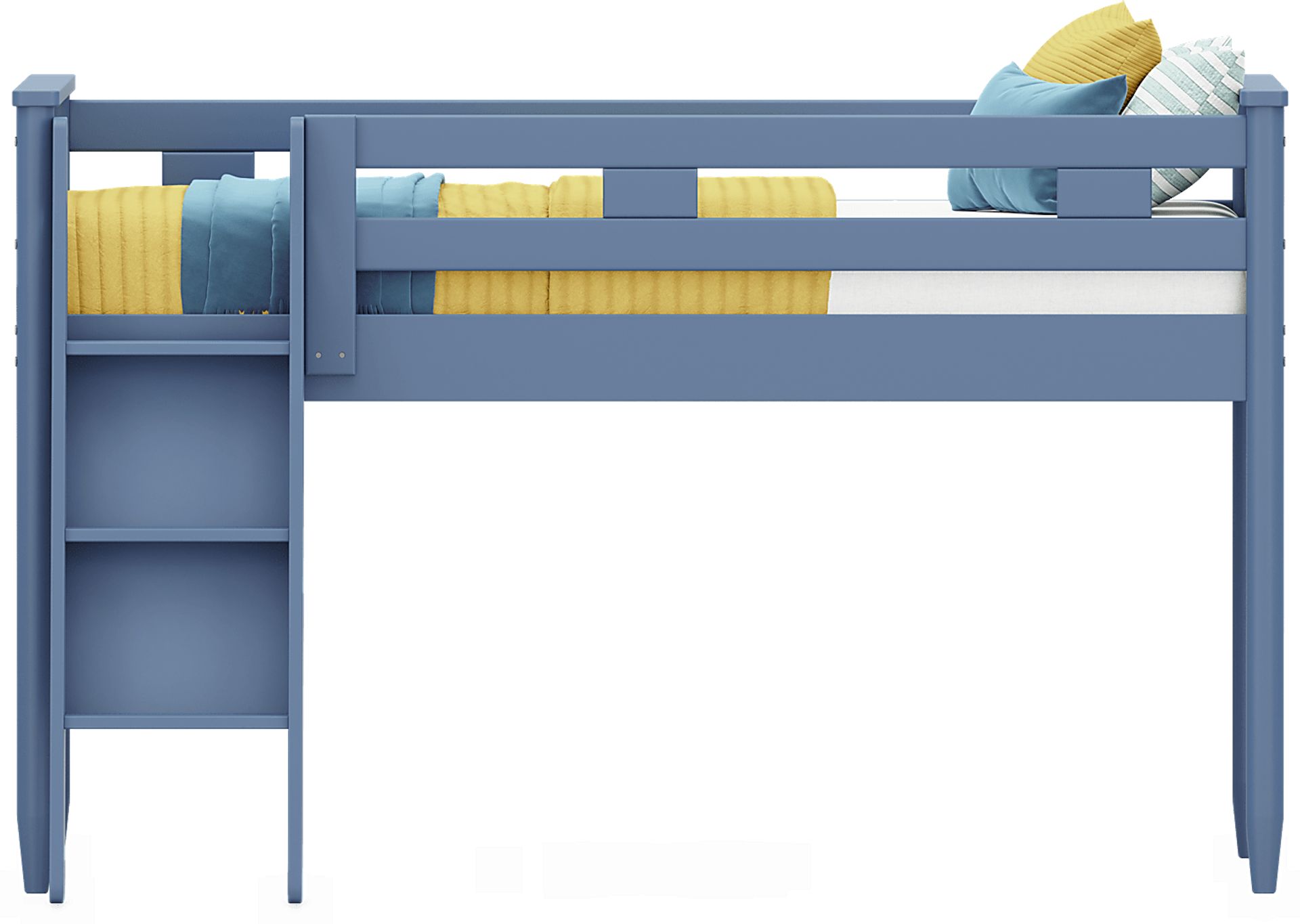 Kids Modern Colors Slate Blue Full Loft - Image 2