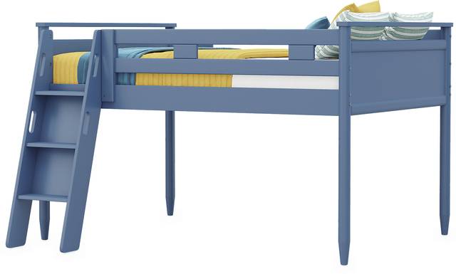 Kids Modern Colors Slate Blue Full Loft - Thumbnail - Image 3