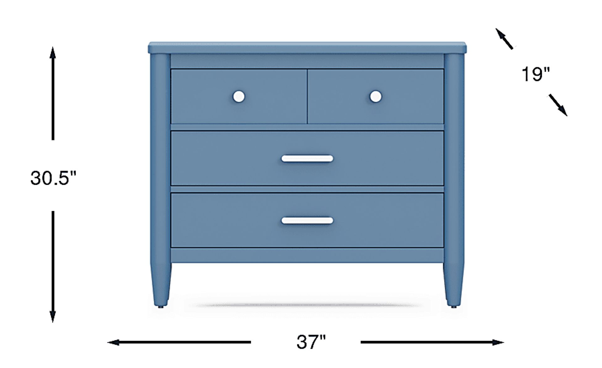 Dimension Image. Please refer to the Dimension Tab on this page for dimension details.