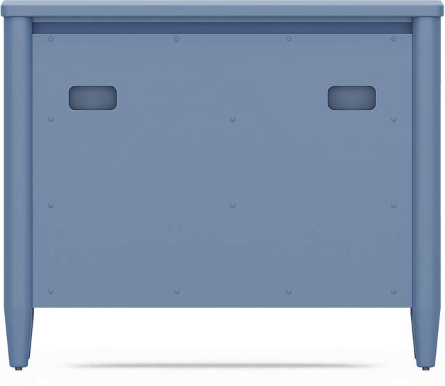 Kids Modern Colors Slate Blue Loft Chest - Thumbnail - Image 3