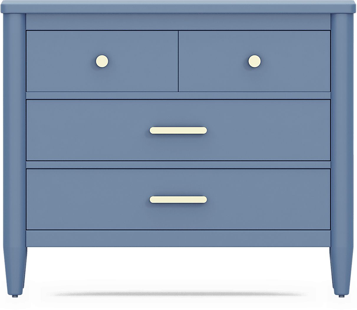 Kids Modern Colors Full Panel Bed - Thumbnail 3