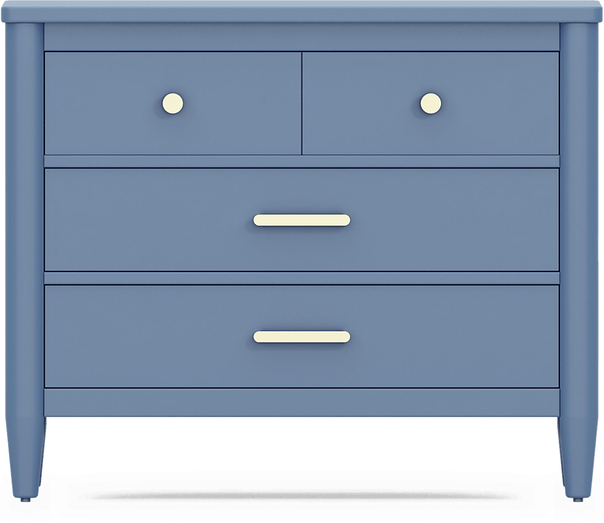 Kids Modern Colors Slate Blue Loft Chest - Image 4