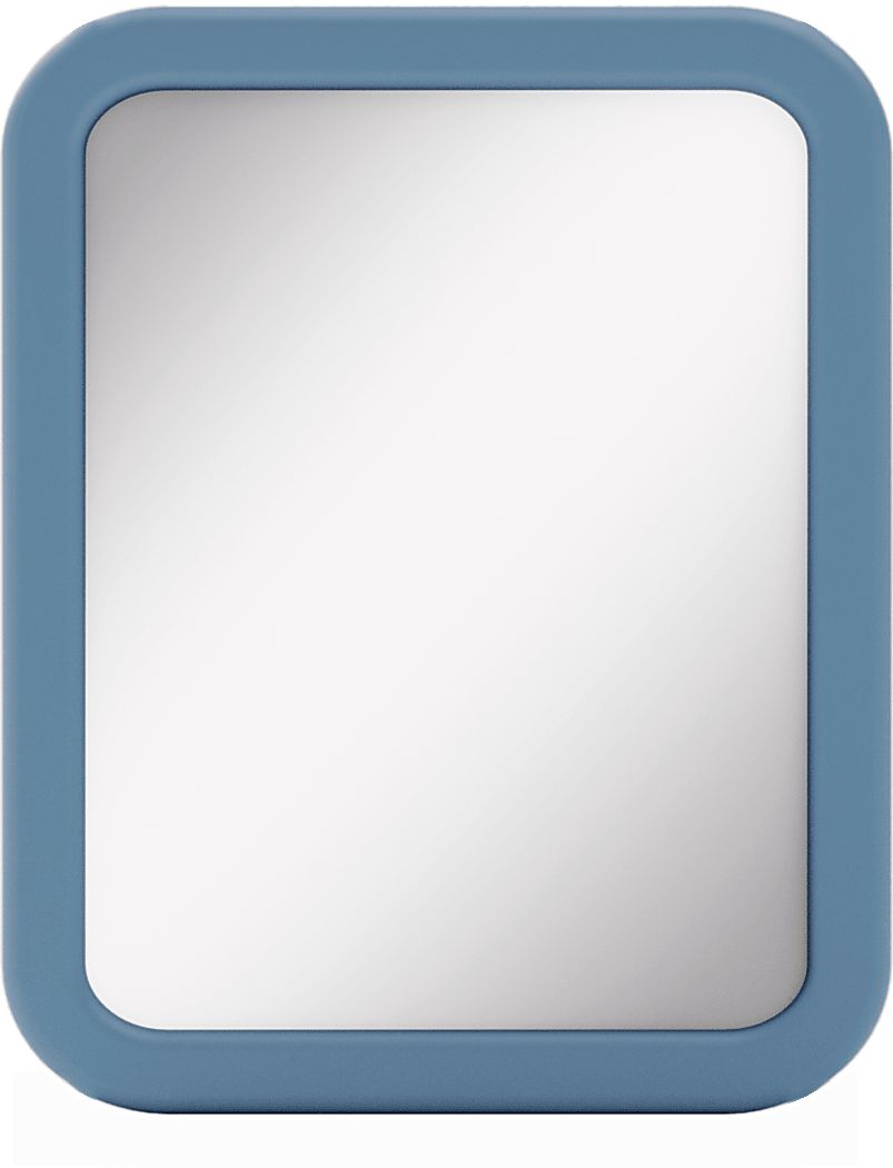 Kids Modern Colors Slate Blue Mirror