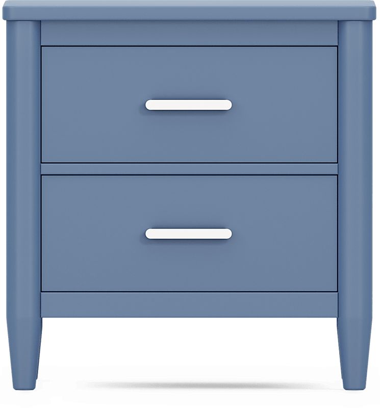 Kids Modern Colors Slate Blue Nightstand