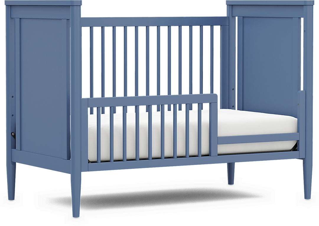 Kids Modern Colors Slate Blue Toddler Rail