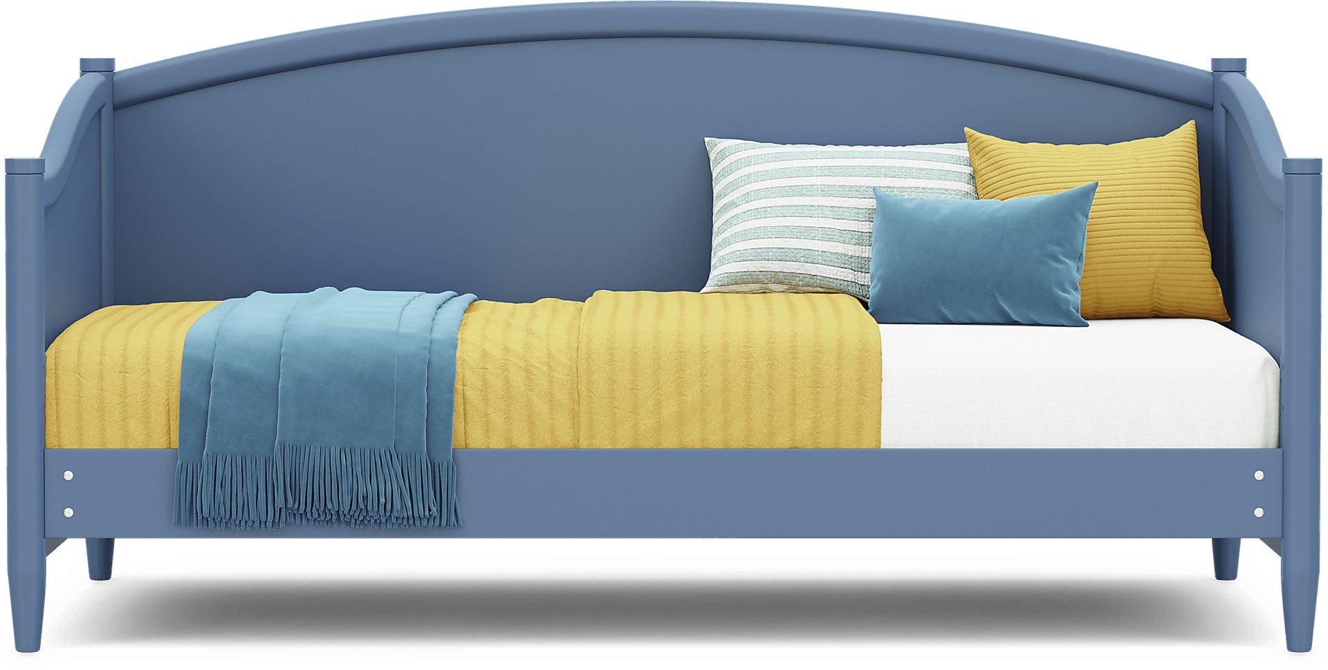 Kids Modern Colors Slate Blue Twin Daybed - Image 2