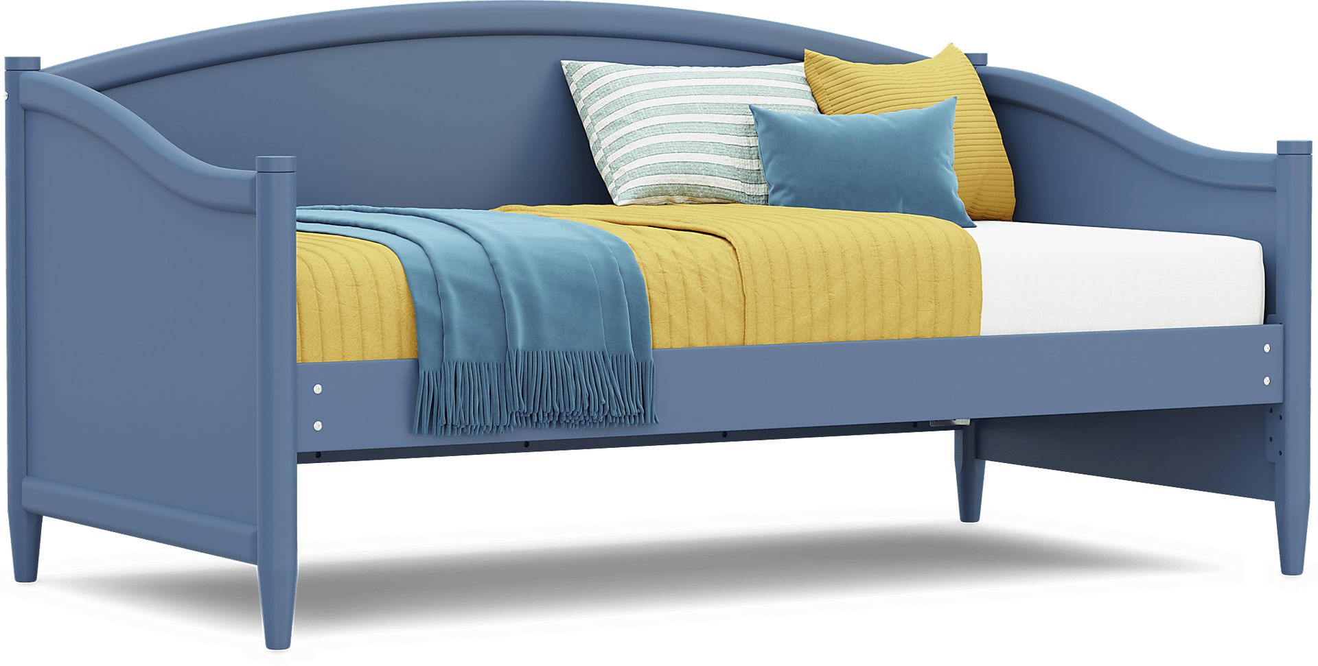 Kids Modern Colors Slate Blue Twin Daybed - Image 3