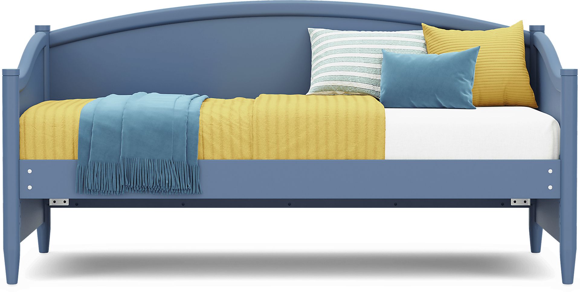 Kids Modern Colors Slate Blue Twin Daybed - Image 4