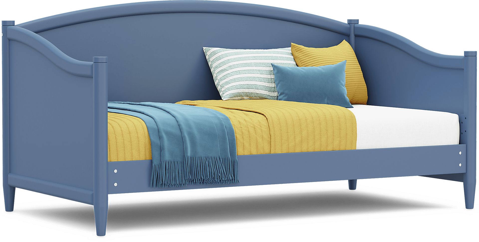 Kids Modern Colors Slate Blue Twin Daybed - Image 1