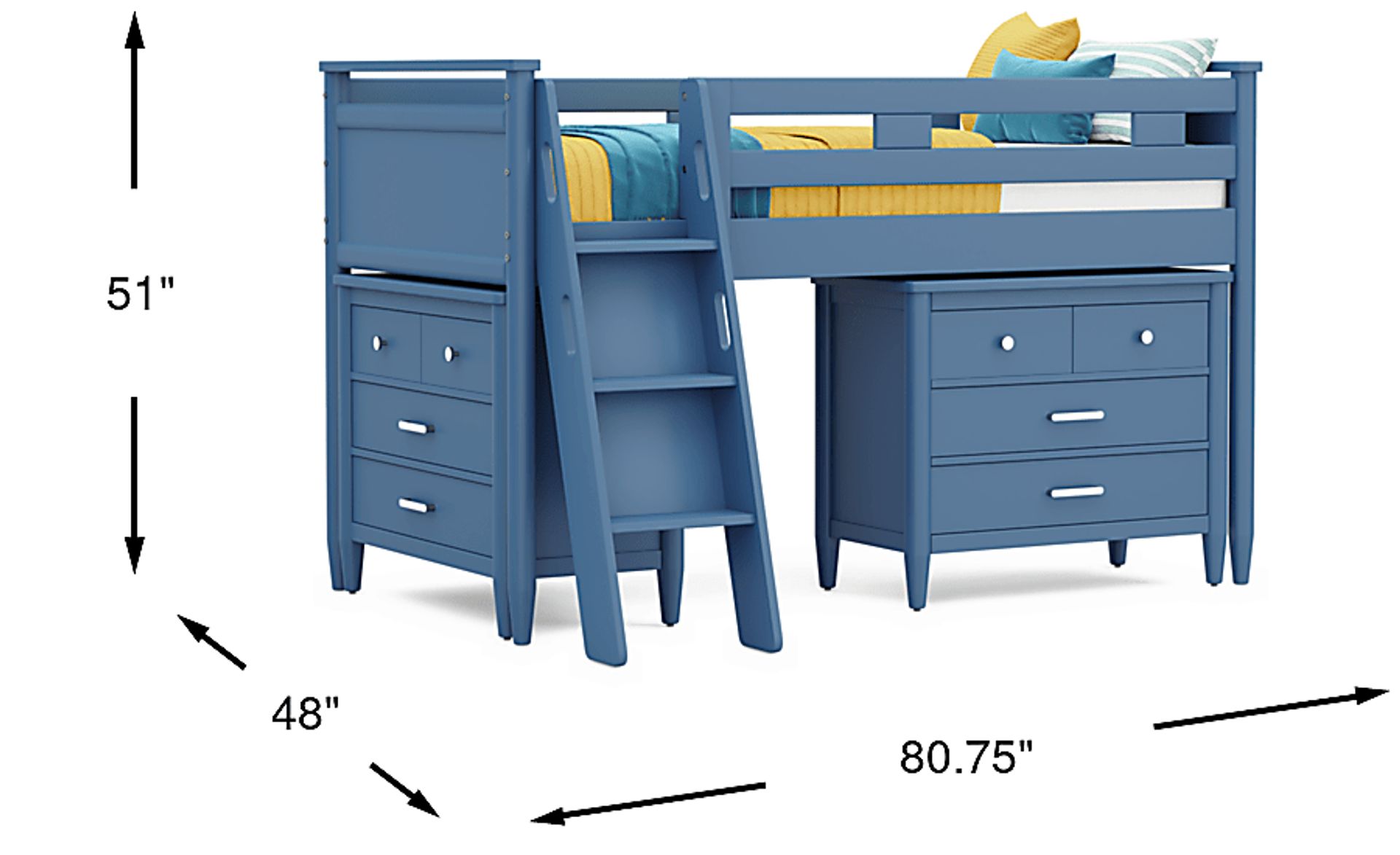 Dimension Image. Please refer to the Dimension Tab on this page for dimension details.
