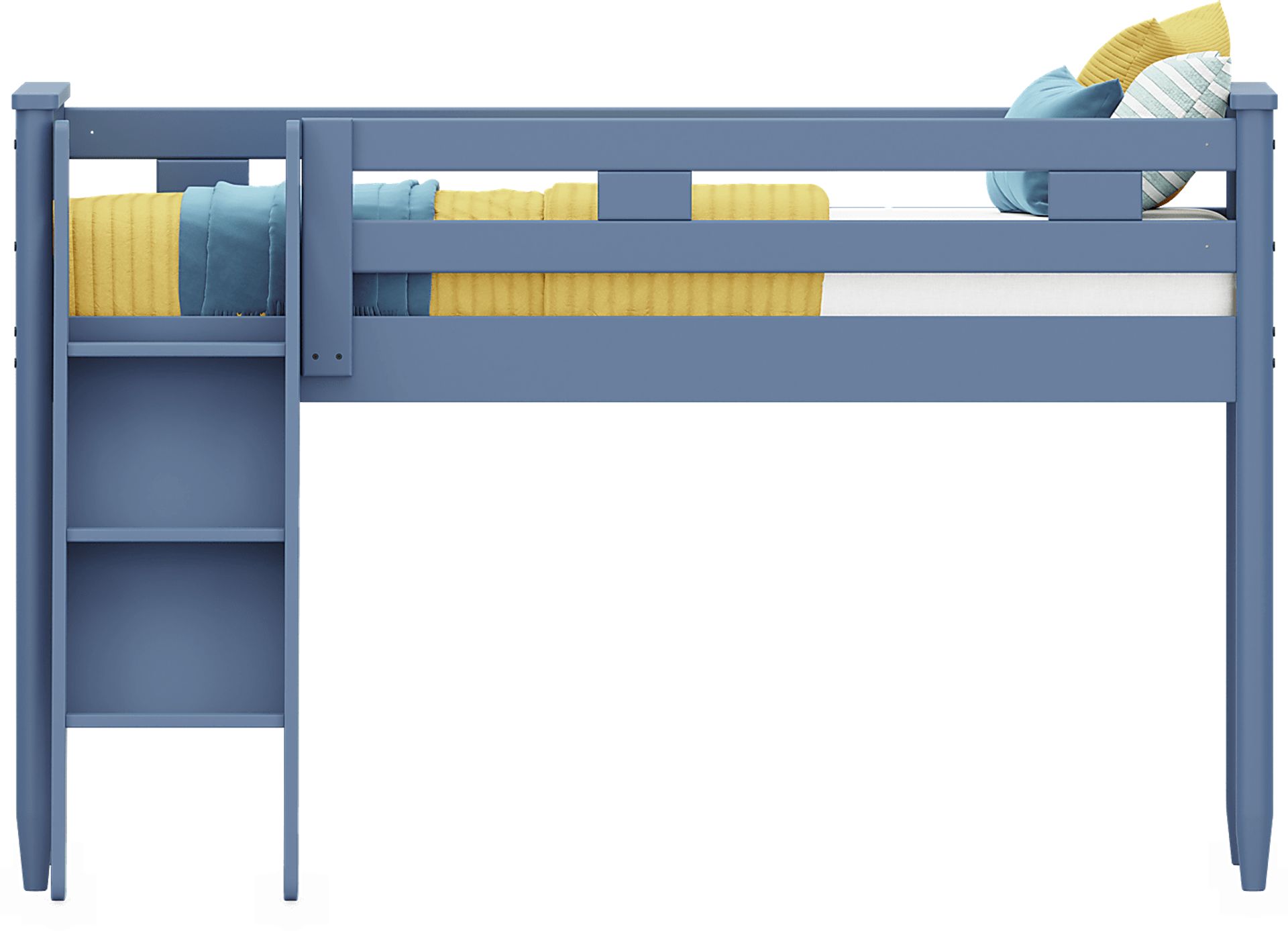Kids Modern Colors Slate Blue Twin Loft - Image 2