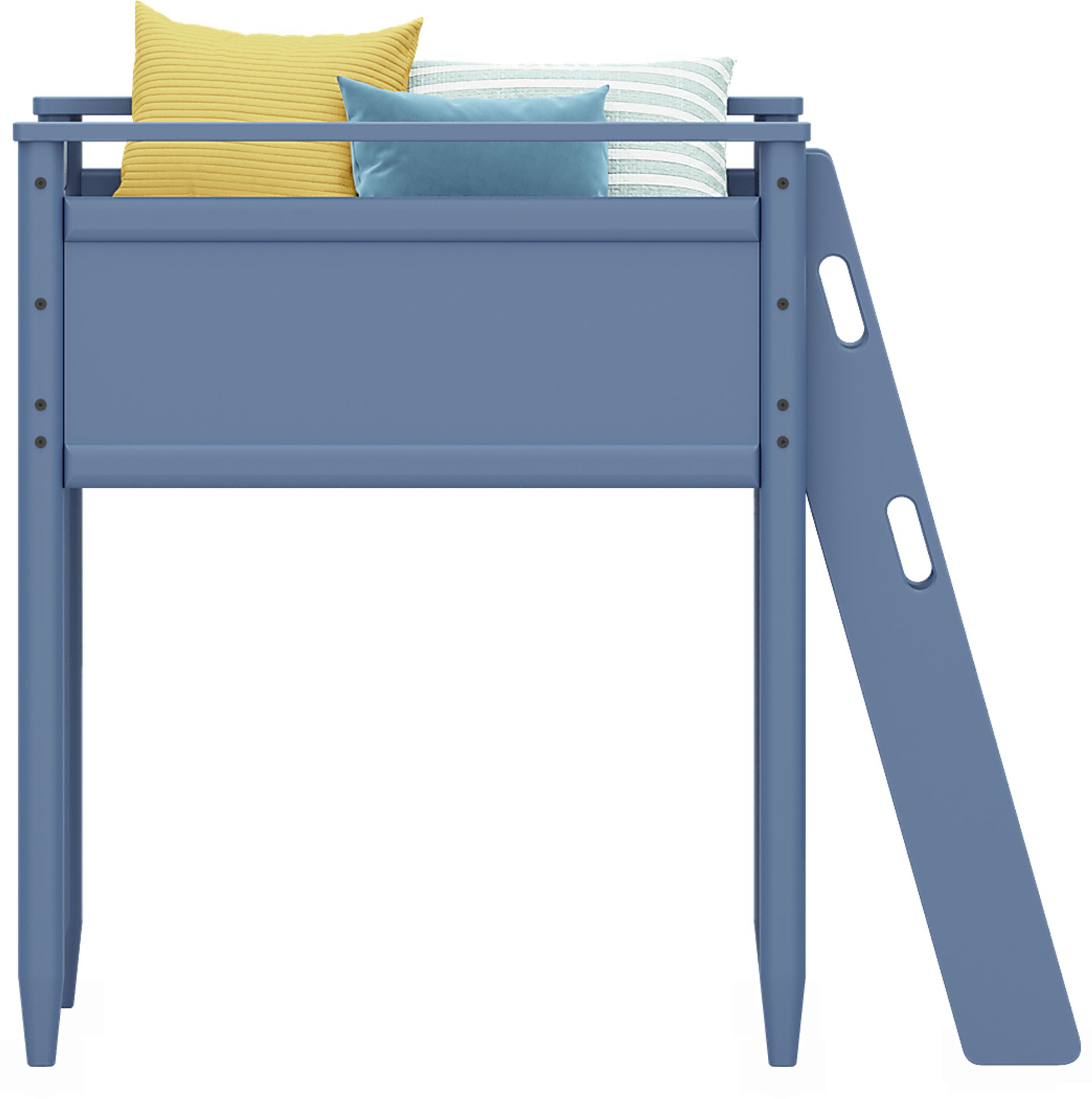 Kids Modern Colors Slate Blue Twin Loft - Image 3