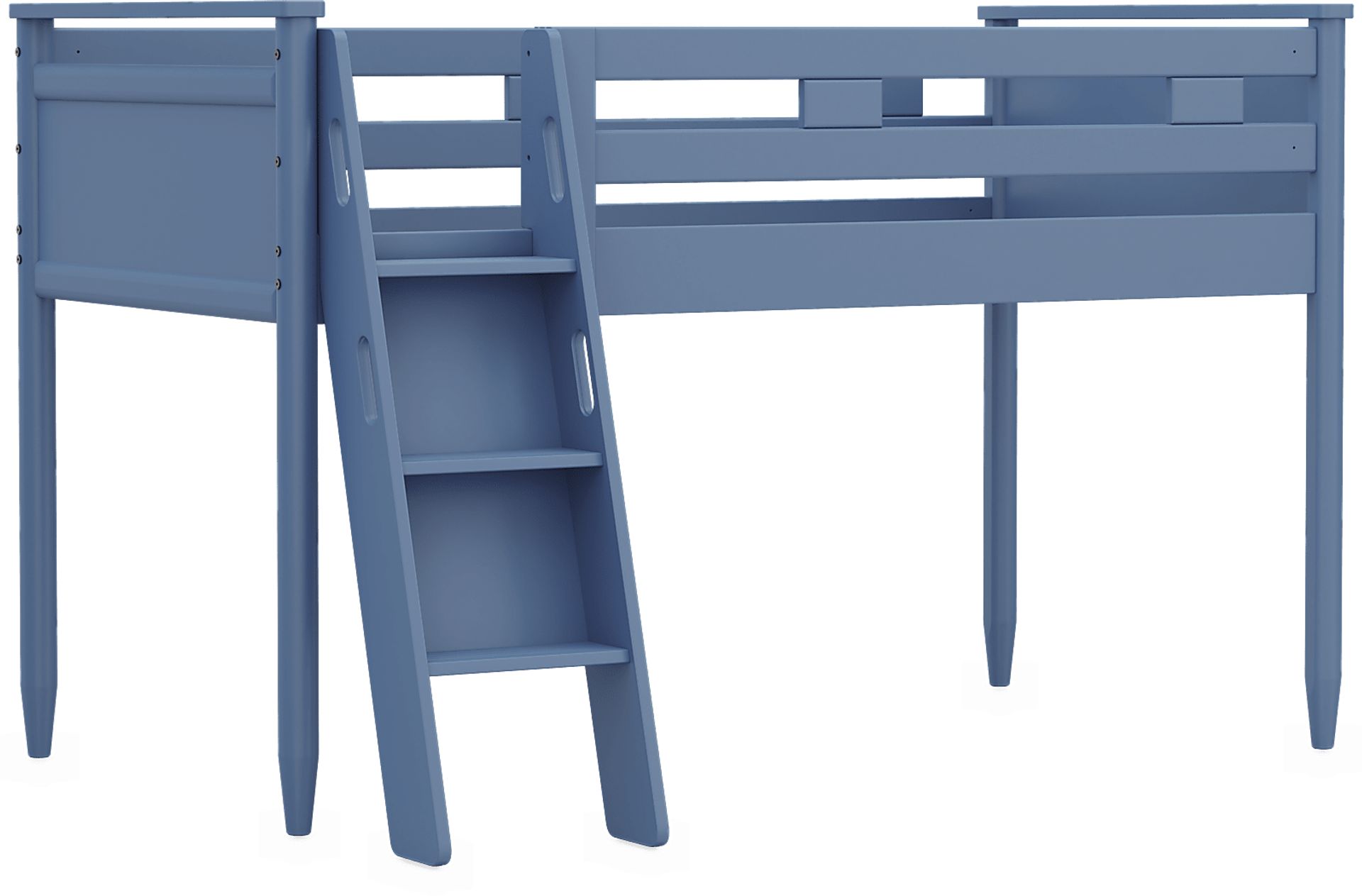 Kids Modern Colors Slate Blue Twin Loft - Image 4