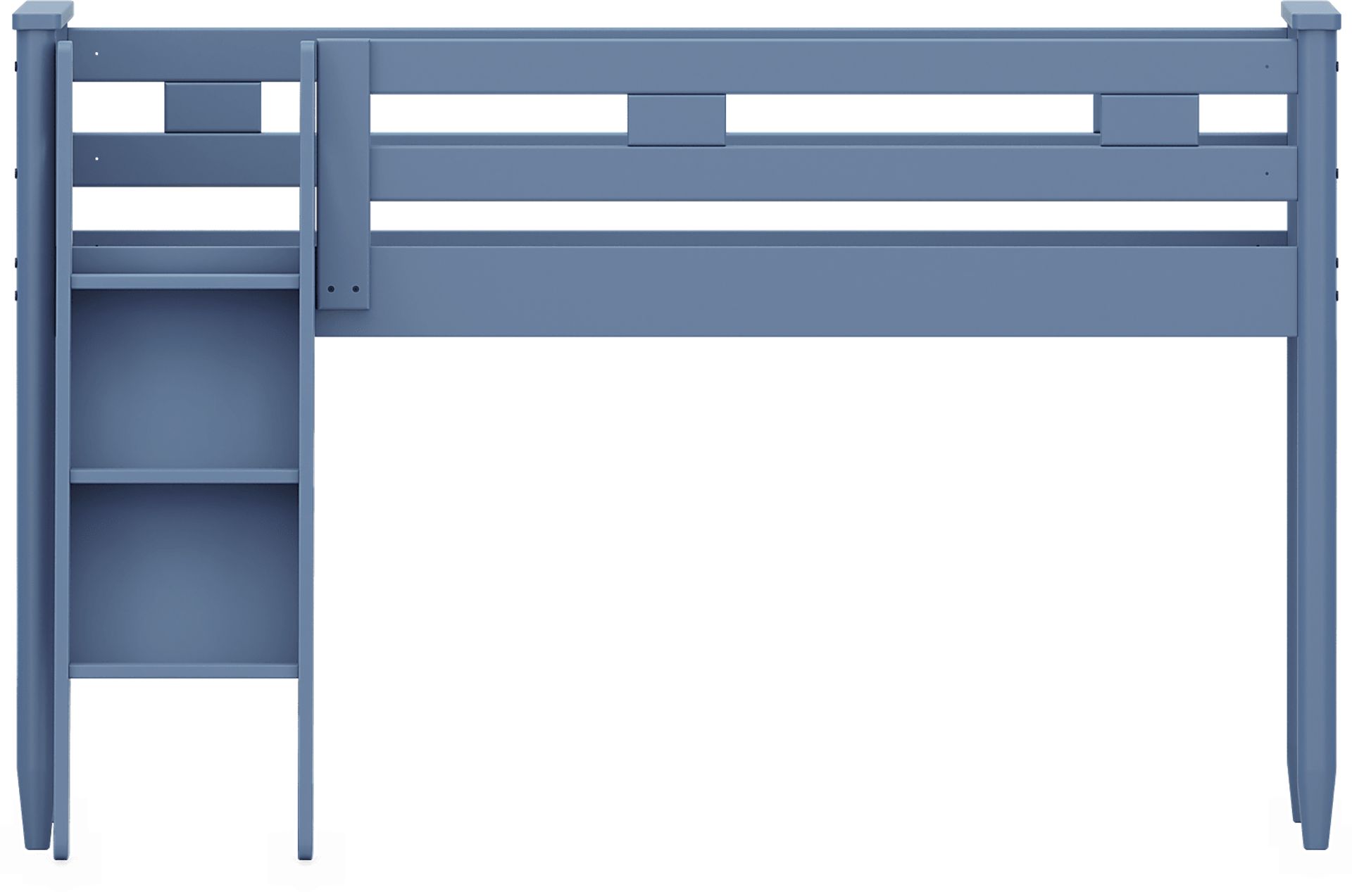 Kids Modern Colors Slate Blue Twin Loft - Image 5